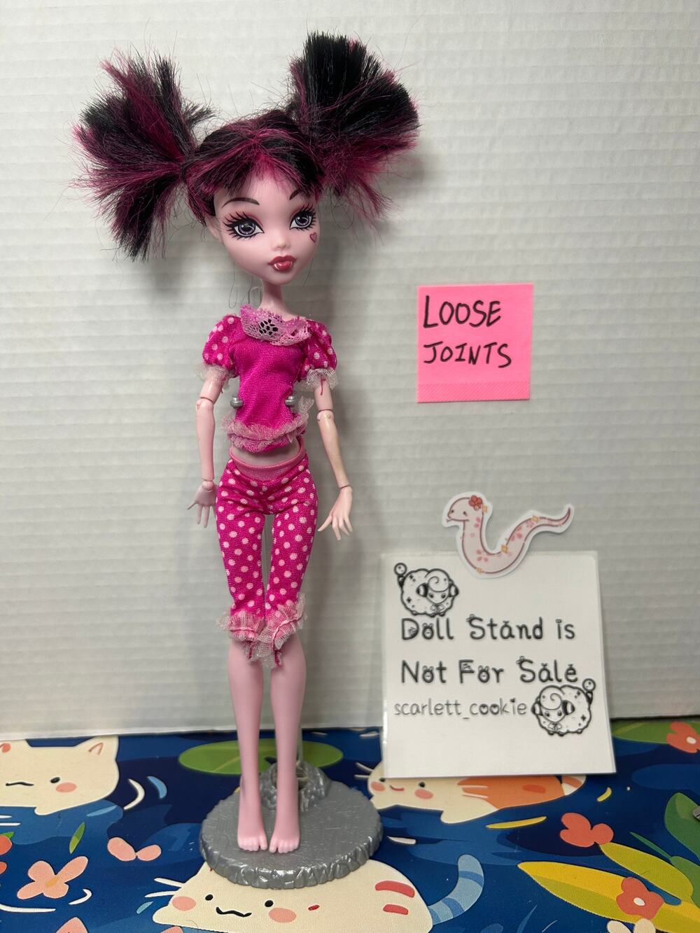 Monster High Dead Tired Draculaura Doll #11